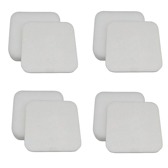 ZOURIH Filter Replacement for LA300 LA301 LA322 LA351 LA500 LA502 LA555 LA360 LA362 LA401 LA455 LA702 Rotator Lift-Away ADV DuoClean PowerFins Upright Vacuum,2 HEPA 4 Foam,White