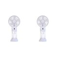 thumbnail image 1 of ZOURIH Handheld Misting Fan Portable, Small Personal Hand Held Rechargeable Mist Fan Water Spray,Operated Hand Mister Fans 3-Speed, 4-15 Hrs Runtime for Travel Home Office Available variety colors, 1 of 9