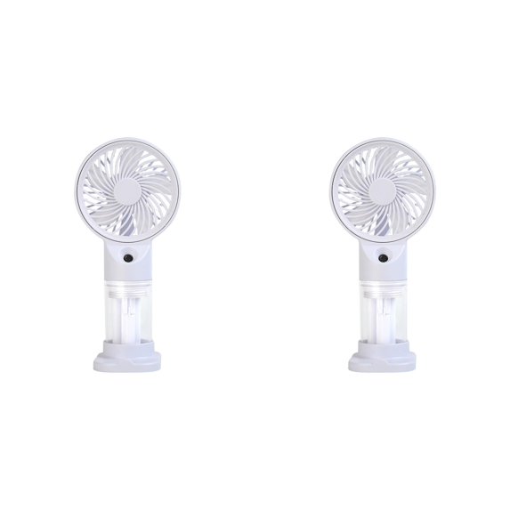 ZOURIH Handheld Misting Fan Portable, Small Personal Hand Held Rechargeable Mist Fan Water Spray,Operated Hand Mister Fans 3-Speed, 4-15 Hrs Runtime for Travel Home Office Available variety colors