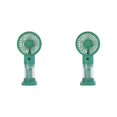 thumbnail image 1 of ZOURIH Handheld Misting Fan Portable, Small Personal Hand Held Rechargeable Mist Fan Water Spray,Operated Hand Mister Fans 3-Speed, 4-15 Hrs Runtime for Travel Home Office Available variety colors, 1 of 9