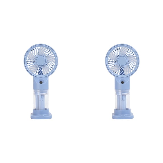 ZOURIH Handheld Misting Fan Portable, Small Personal Hand Held Rechargeable Mist Fan Water Spray,Operated Hand Mister Fans 3-Speed, 4-15 Hrs Runtime for Travel Home Office Available variety colors