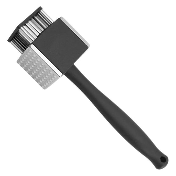 ZOURIH Meat Tenderizer, Stainless Steel Meat Hammer, Heavy Duty Kitchen Meat Mallet,Four-sided Meat Tenderizer Tool, Meat Pounder for Tenderizing Steak, Beef, Chicken, Nut (1 PCS)