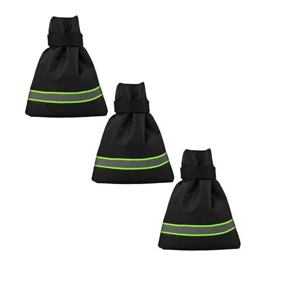 ZOURIH Outdoor Faucet Covers for Winter - 3 Pack Pro 7.1" W x 8.7" H Water Faucet Cover Socks for Winter Freeze Protection Pipe Insulation Reusable Waterproof Insulated Spigot backflow Cover,Green