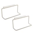 thumbnail image 1 of ZOURIH Over the Door towel Rack, Kitchen towel Holder Over Cabinet Door towel Bar Plastic for Cupboard for Kitchen Dish towel Holder Hanger,White, 1 of 6