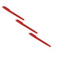 thumbnail image 1 of ZOURIH Red Markers for Drawing,3 Pack Dual Tip Brush Pens Permanent Marker Set for Art Drawing Sketching Writing Dooding Marking,Red, 1 of 6
