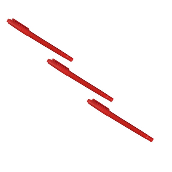 ZOURIH Red Markers for Drawing,3 Pack Dual Tip Brush Pens Permanent Marker Set for Art Drawing Sketching Writing Dooding Marking,Red