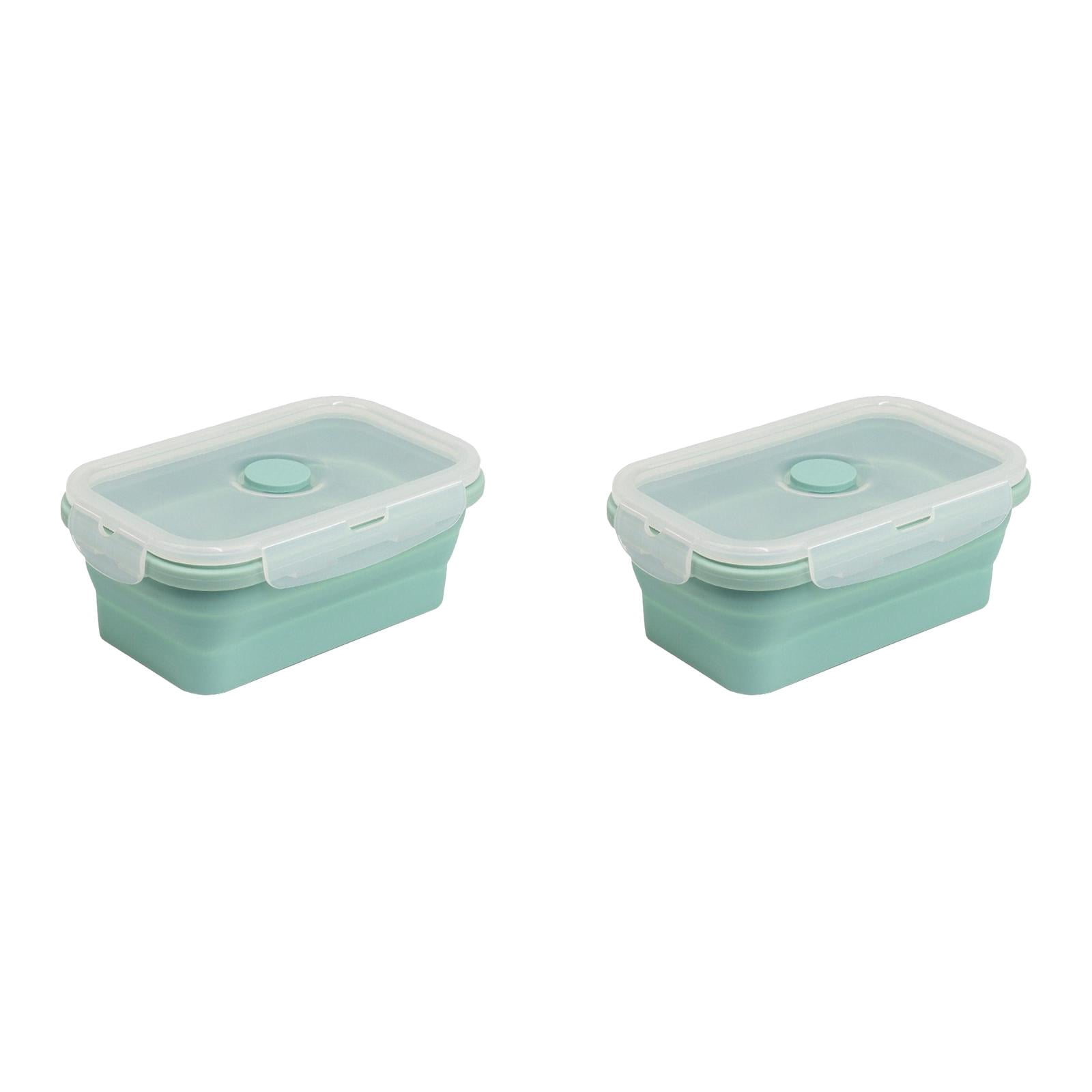 ZOURIH Silicone Food Storage Containers with Lids,BPA-Free,Airtight ...
