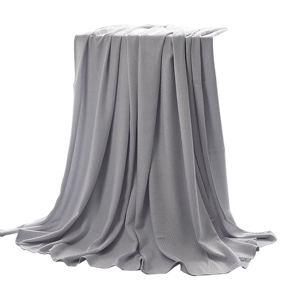 ZOURIH Summer Ice Blankets for Hot Sleepers & Night Sweats Ba Mboo Fiber Lightweight Ice Blanket for All Season New Edition Ultra Cool Lightweight Ice Blankets Absorbs Body Heat Home Decor