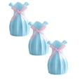 thumbnail image 1 of ZOURIH Unbreakable Vase for Flowers,3 Pcs Ceramic Look Plastic Vase for Home Decor,Living Room,Table,Blue, 1 of 8