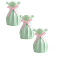 thumbnail image 1 of ZOURIH Unbreakable Vase for Flowers,3 Pcs Ceramic Look Plastic Vase for Home Decor,Living Room,Table,Green, 1 of 8