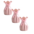 thumbnail image 1 of ZOURIH Unbreakable Vase for Flowers,3 Pcs Ceramic Look Plastic Vase for Home Decor,Living Room,Table,Pink, 1 of 8