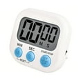 thumbnail image 1 of ZOUYUE 1 Pack Kitchen Timer for Cooking (Battery Included), Magnetic Digital Timers Loud Alarm Kitchen Timers for Cooking, Upgrade Silent Classroom Timer for Kids, Back Stand for Visual Timer(White), 1 of 7