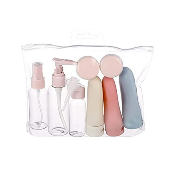 ZOUYUE 12 PCS Refillable Travel Bottles,TSA Approved Shampoo Travel Bottles,BPA Free Leakproof Squeezable Refillable Airplane Travel Accessories for Shampoo Conditioner