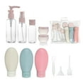 thumbnail image 1 of ZOUYUE 12 Pieces Shampoo Travel Bottles,TSA Approved Traveling Travel Size,Leak Proof Silicone Squeezable Spray Bottles Jars Travel Size Containers for Shampoo Conditioner Lotion Body Wash, 1 of 7