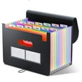 thumbnail image 1 of ZOUYUE 12 Pocket Expanding File Folder, Premium Monthly Document Organizer, Accordian File Folder Organizer, Accordion Folder, Letter A4 Paper Document Storage Organizer, 1 of 7