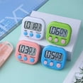 thumbnail image 1 of 4 Pieces Digital Kitchen Timer,Magnetic Timers On/Off Switch Minute Second Count up Countdown Big LCD Display Loud Alarm for Exercise,Cook,Baking,Teacher,Kids, 1 of 7