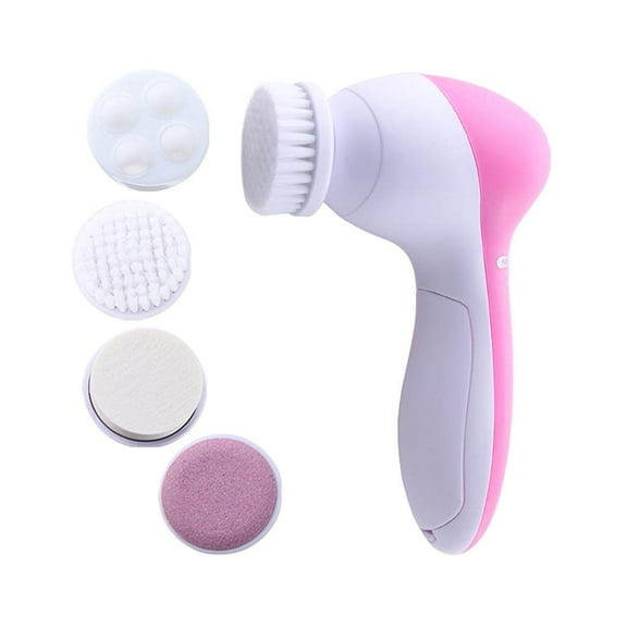 ZOUYUE 4 in 1 Facial Brush Face Scrubber for Deep Gentle Exfoliating Removing Blackhead Massaging Skin Care