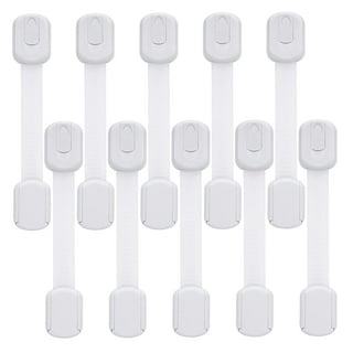 Child Proof Cabinet Locks (10 Pack) - Baby Proofing Locks, Child Safety Cabinet  Latches for Babies 