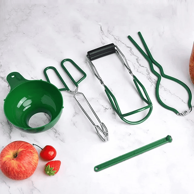 ZOUYUE Canning Supplies Starter Kit, 7 Pcs Stainless Steel Canning Set