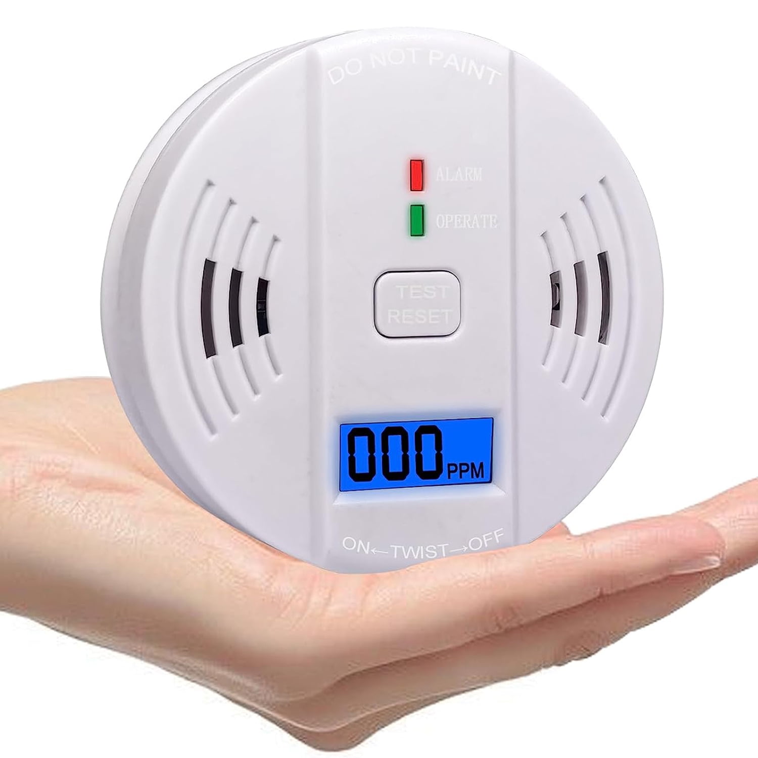 ZOUYUE Carbon Monoxide Detector,CO Monoxide Alarm Monitor,Battery