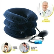 ZOUYUE Cervical Neck Traction Device - Inflatable Traction Device for Physical Therapy Adjustable Neck Stretcher