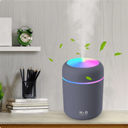 ZOUYUE Cool Mist Humidifier for Room Home Baby Air Pure Vaporizer Steam Liquid with Humidifier Filter for Bedroom, Gray