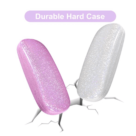 ZOUYUE Eyeglasses Case,(2 Piece) Unisex Hard Shell Eyeglasses Cases Protective Case For Glasse