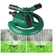 ZOUYUE Garden Sprinkler, 360 Degree Rotating Lawn Sprinkler Large Area Coverage - Adjustable, Weighted Gardening Watering System,Sprinklers For Yard