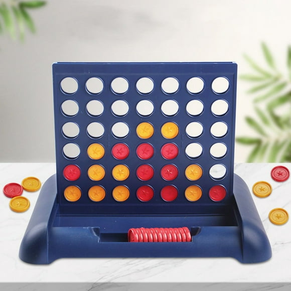 ZOUYUE Mini Connect 4 Game in a Row Travel Game for Kids,Classic Strategy Board Game for 2 Player,Fun Family Board Game for Kids and Adults