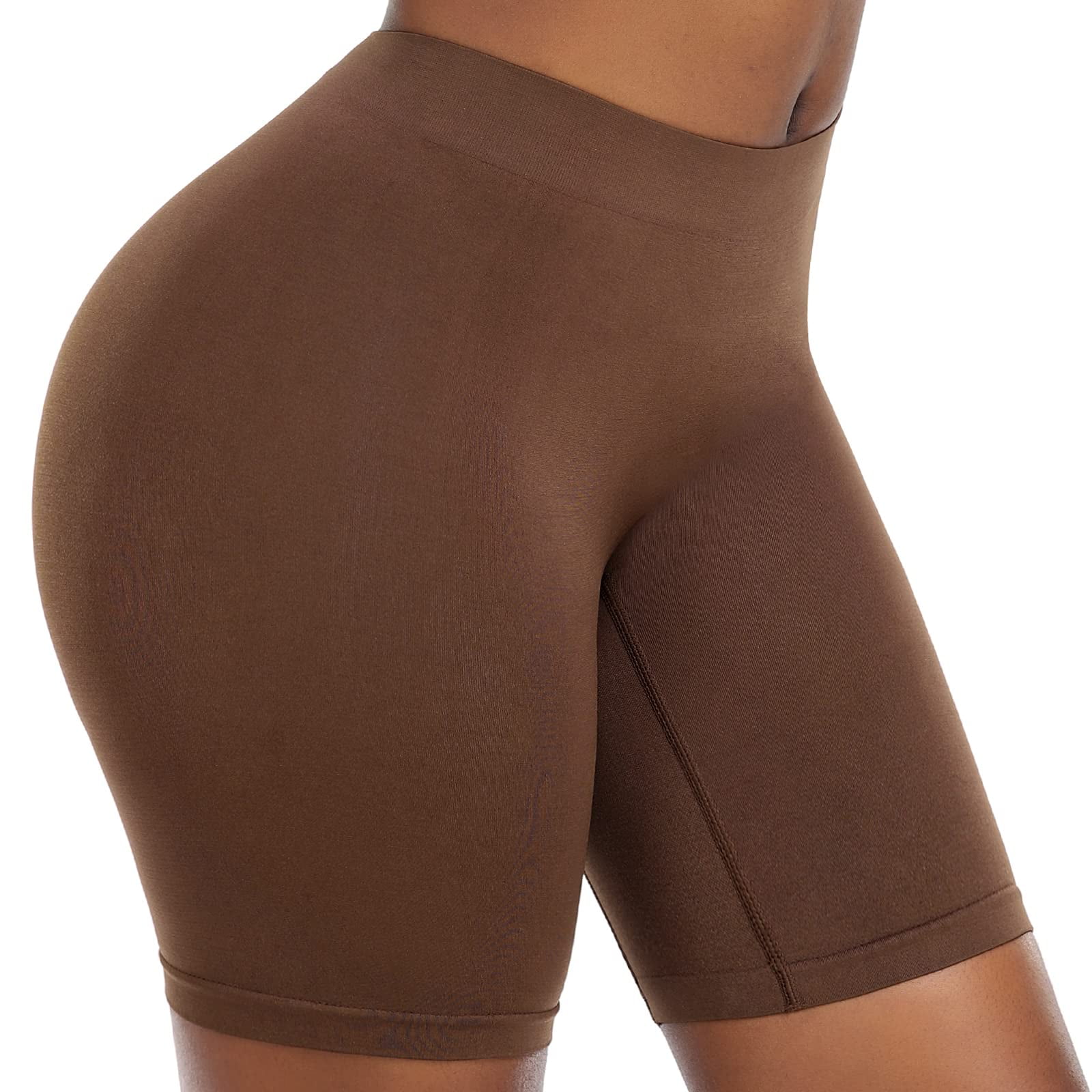 ZOUYUE Slip Shorts Womens Comfortable Seamless Smooth Shapewear Slip