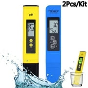 ZOUYUE TDS Meter (Digital Water Tester) + PH Meter Tester for Hydroponics, Household Drinking, and Aquarium