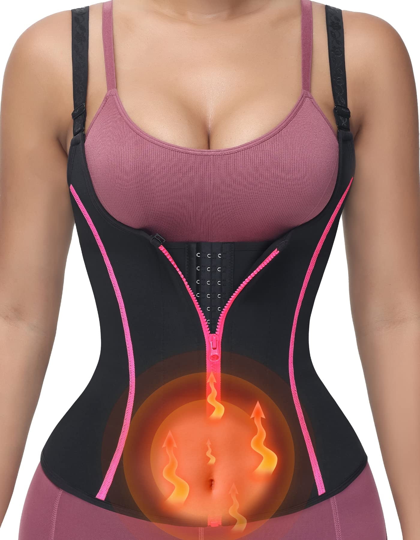 Zipper corset for waist training new arrivals