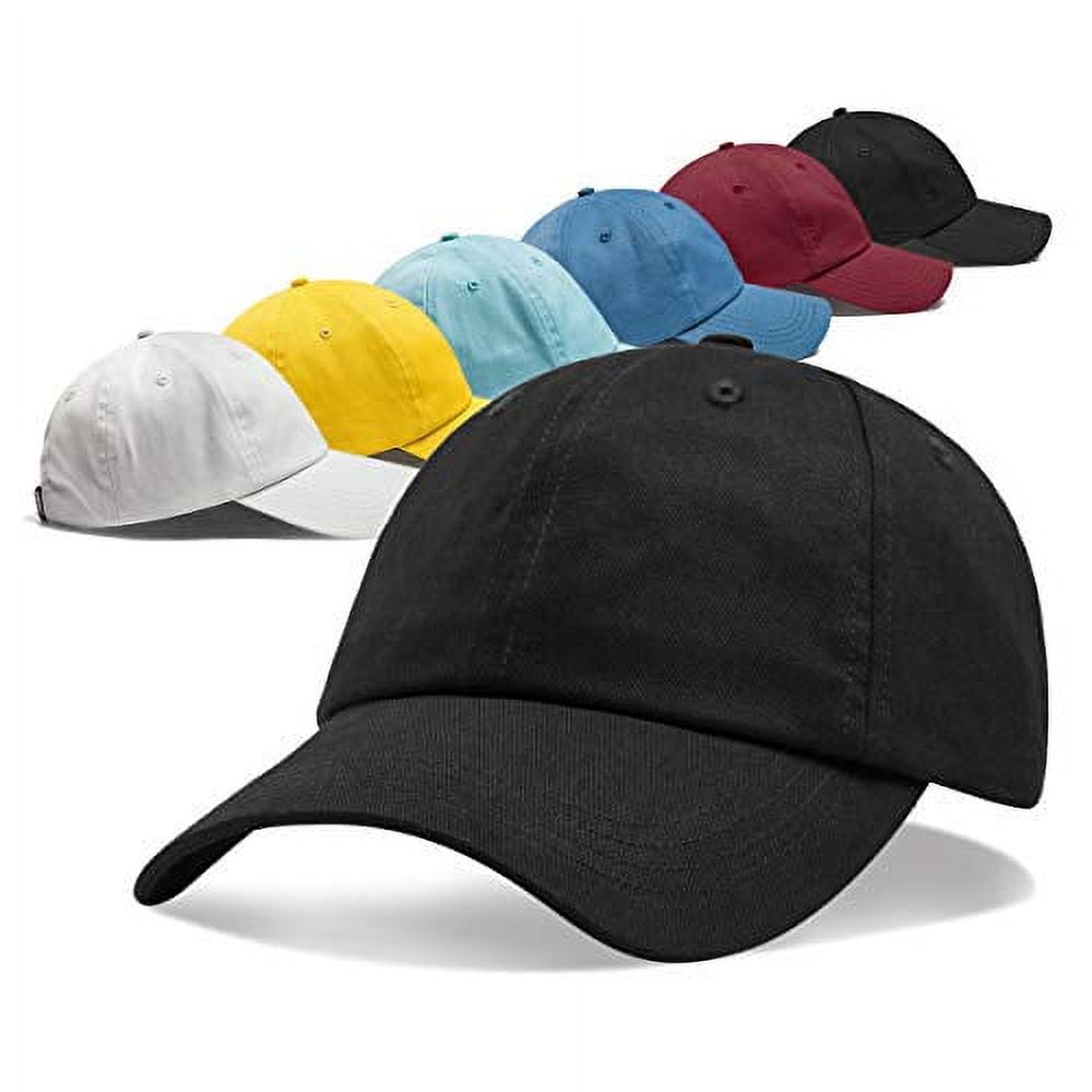 ZOWYA Unisex 100% Cotton Baseball Cap, Adjustable Strapback, One Size ...