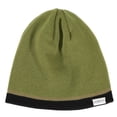 thumbnail image 1 of ZOWYA Reversible Beanies for Men and Women – Cotton/Acrylic Knitted Cuff Beanie with Solid Color/Stripes, 1 of 5