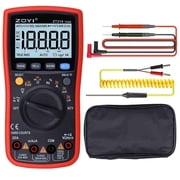 ZOYI ZT219 True RMS Digital Multimeter 19999 Counts, Auto ranging NCV, Temperature, Capacitance, Frequency Duty Cycle Tester, with Backlight Data Hold