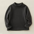thumbnail image 1 of ZOYOEN Boys Fleece Shirts- Casual Crewneck Long Sleeve Warm Kids Fall Winter Clothes Gray Size 8, 1 of 5