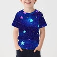 thumbnail image 1 of ZOYOEN Boys Graphic T Shirts- Fashion Casual Short Sleeve Crewneck Kids Summer Tees Multicolor Size 12, 1 of 5