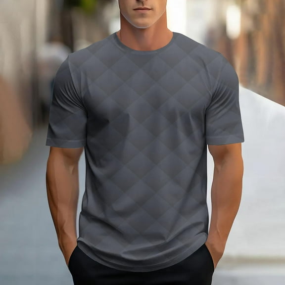 ZOYOEN Mens Gradient T Shirts- Soft Sleeveless Casual Crewneck Fashion Tees Shirts Black Size 3XL