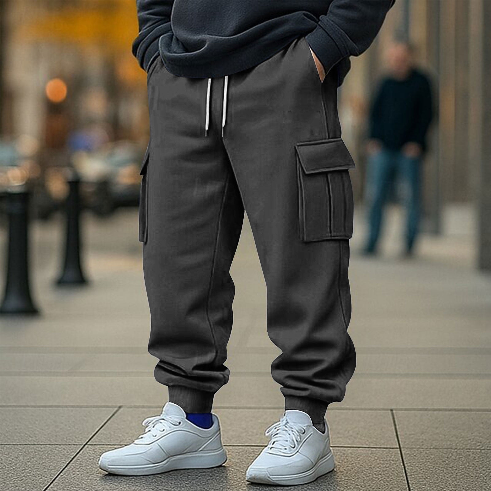 ZOYOEN Mens Sweatpants with Pockets- Casual Baggy Drawstring