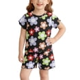thumbnail image 1 of ZOYOEN Toddler Girls Floral Outfits Set- Casual Soft Cute Short Sleeve Summer Clothes T Shirts and Shorts Multicolor Size 1 T, 1 of 6
