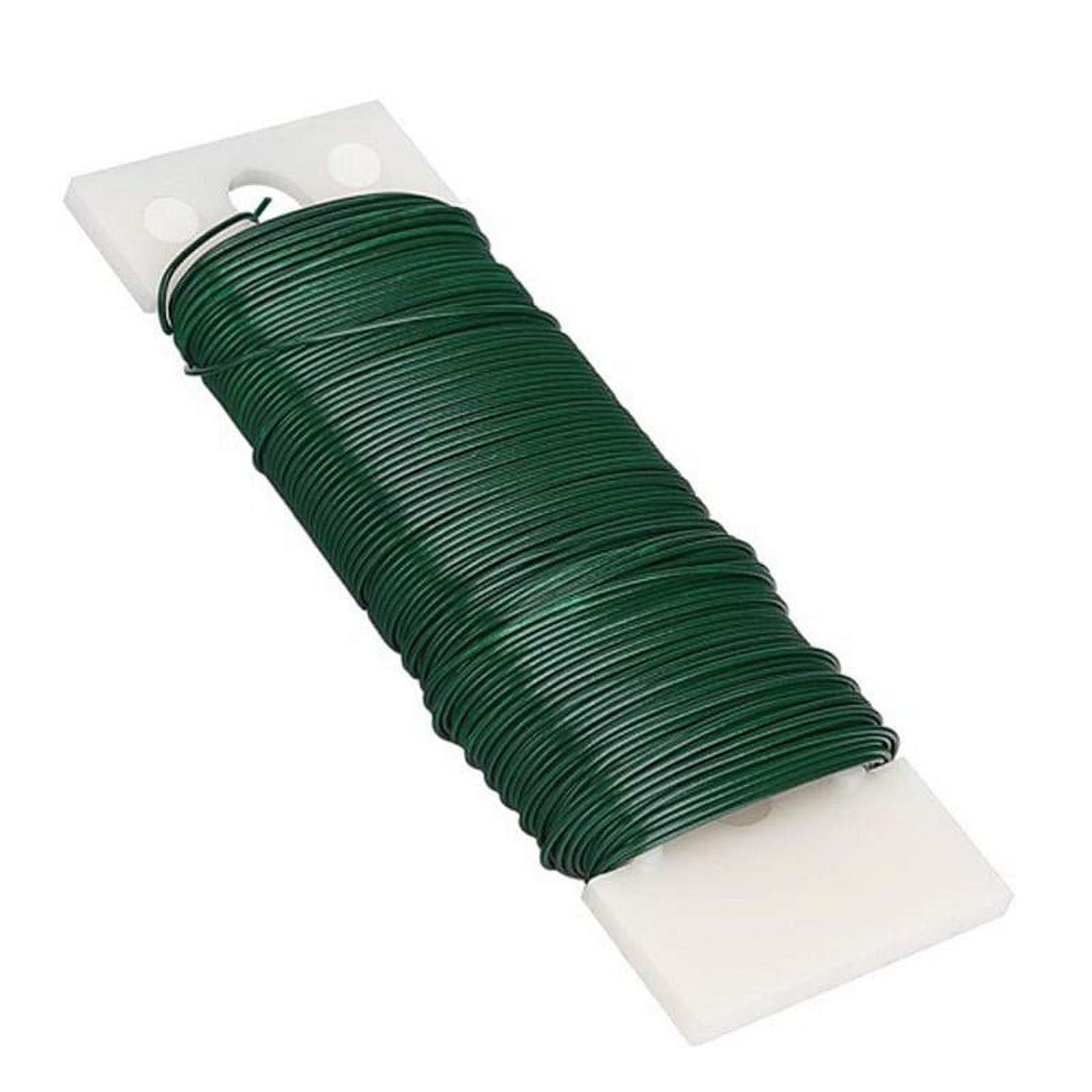 300 Pieces Green 18 Gauge Floral Wire Stems for DIY Crafts, Artificial  Flower Arrangements (16 In)