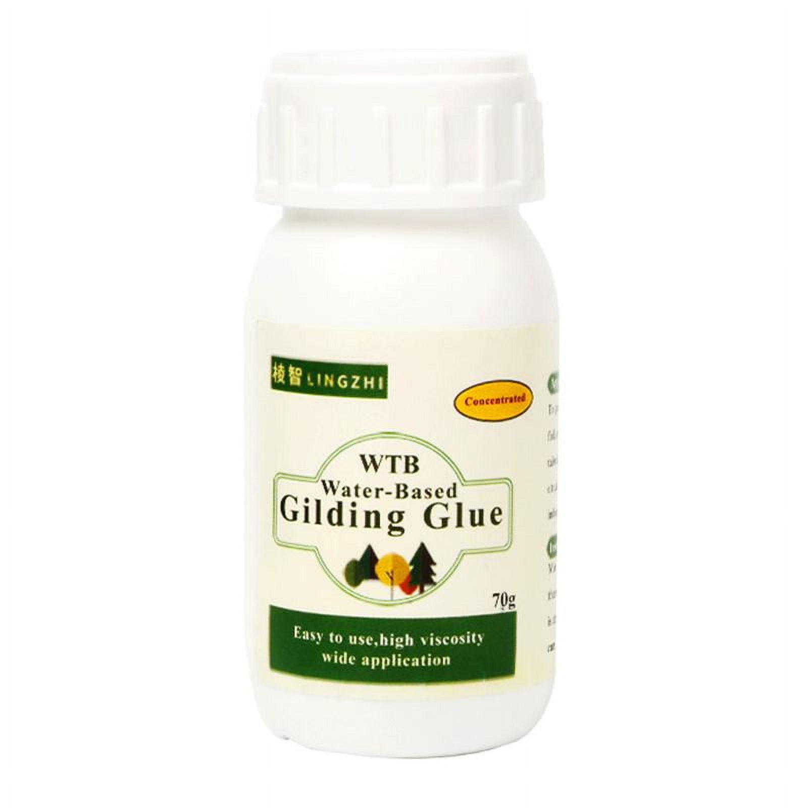 ZOYONE Gilding Adhesive Safe Gold Leaf Adhesive 70ml Gilding Glue for