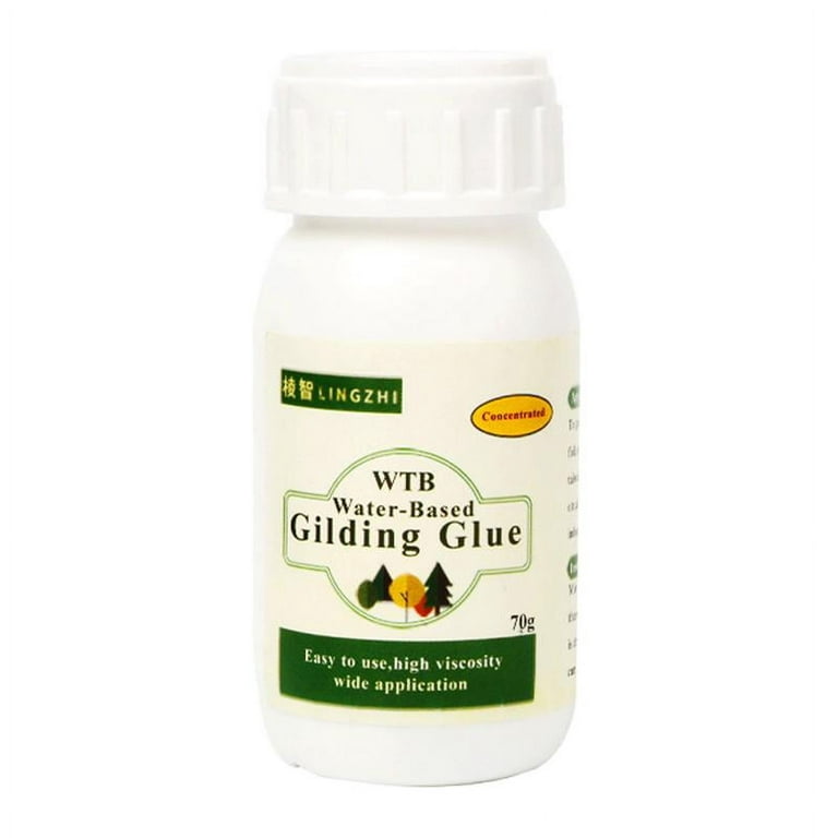 ZOYONE Gilding Adhesive Safe Gold Leaf Adhesive 70ml Gilding Glue
