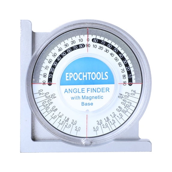 ZOYONE Magnetic Slope Level Meter for Roof Pitch Stair Slope Drainage Angles with Horizontal and Vertical Bubble Portable