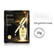 ZOZU24K gold foil moisturizing facial mask 25g/10 pieces