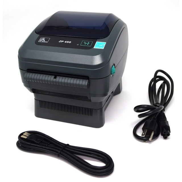 ZP 450 Zebra Thermal Label Printer ZP450 (includes cables manual