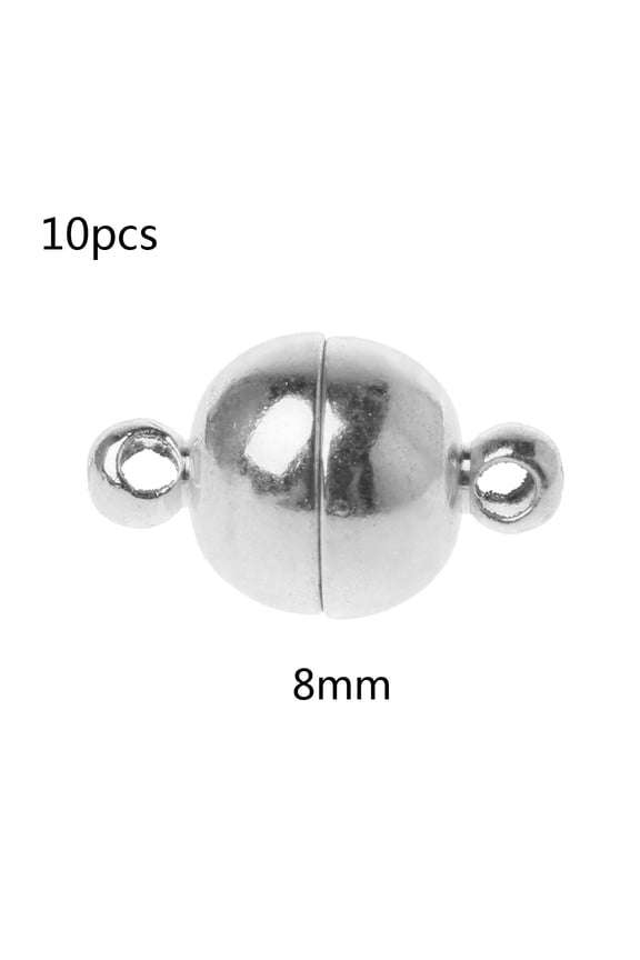 10 Pieces Attract Couples Bracelets Magnet Ball Shape Jewelry Magnetic Buckle