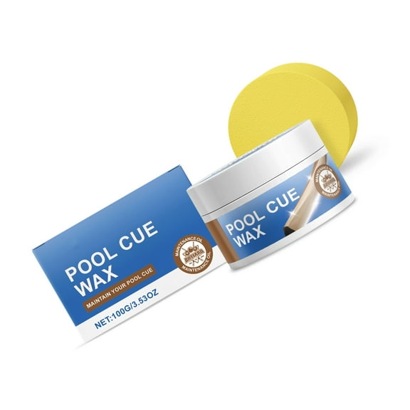 ZPAQI 100g Multipurpose Snooker Cue Wax Cue Maintenance Wax Pool Stick Care Wax
