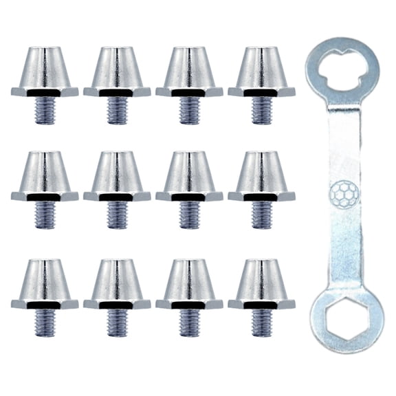 ZPAQI 12Pcs Football Stud Soccer Cleats for Women Man Boy And Girl Soccer Shoes