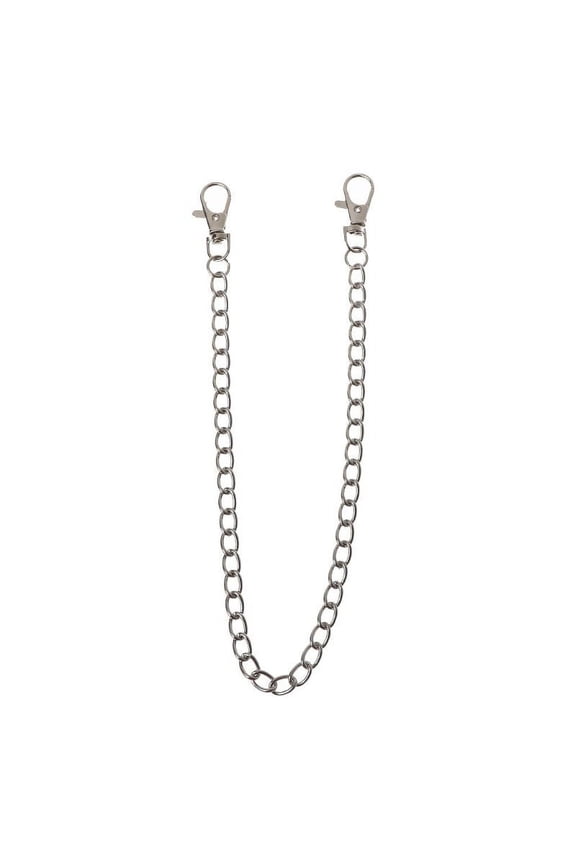 16" Punk Belt Wallet Chain Waist Pants Chain Pocket Chain with Keyring Jewerly